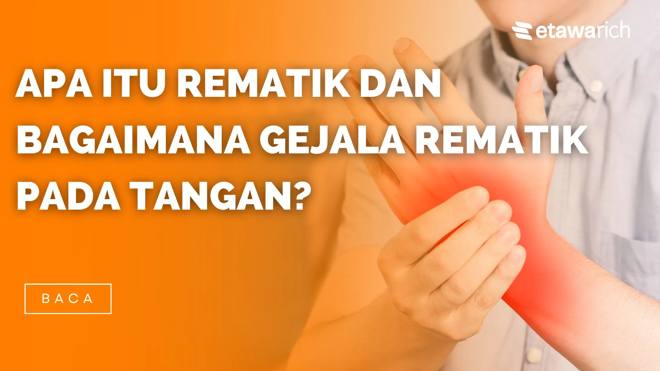 gejala rematik pada tangan