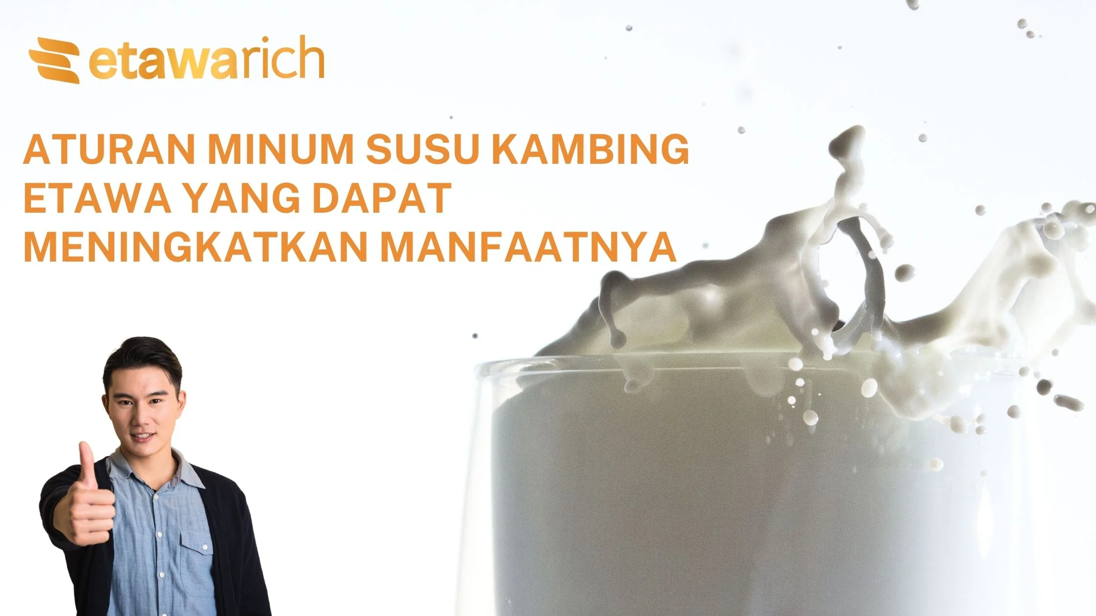 aturan minum susu kambing etawa