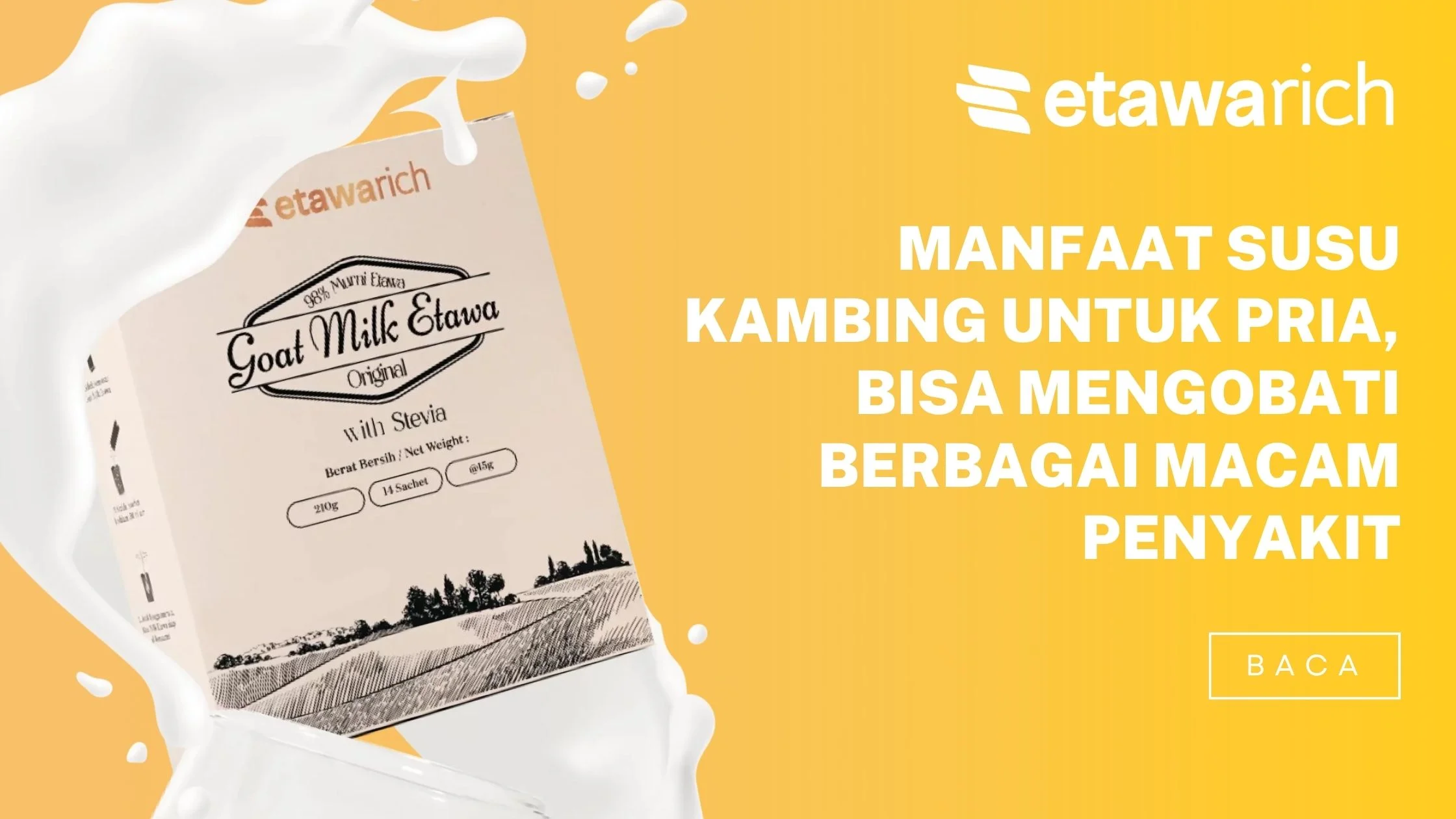 manfaat susu kambing untuk pria